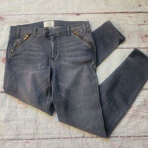 Mcguire Denim Distressed Skinny‎ Jeans with Zipper Pockets Size 29